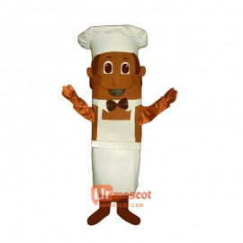 Hot Dog Chef Cartoon Costume Mascot