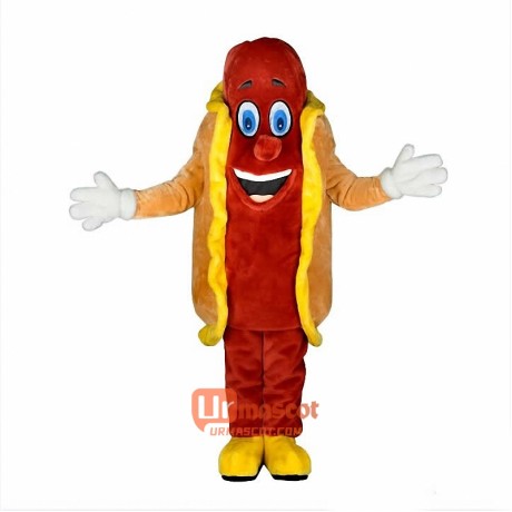 Hot Dog Custom Cartoon Mascot Costume