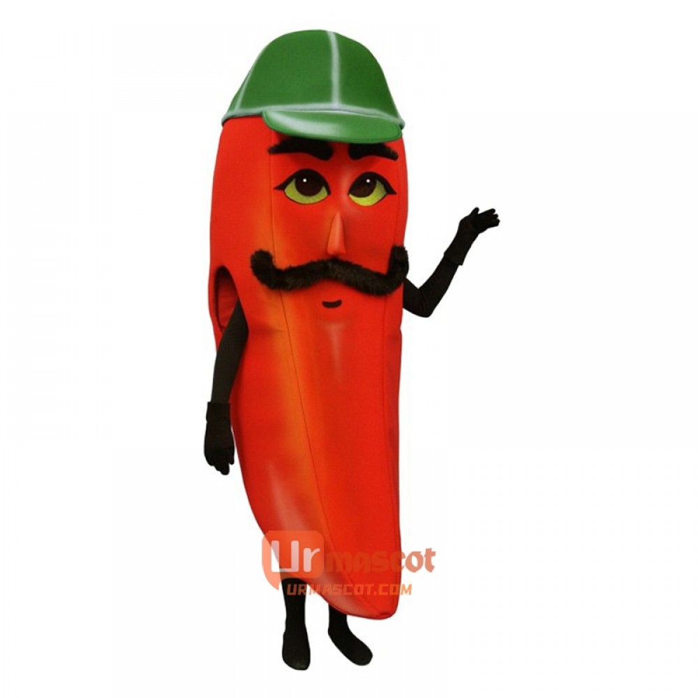 Hot Pepper (Bodysuit not included) Cartoon Costume Mascot