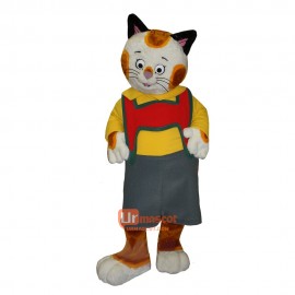 Huckle Cat Mascot Costume Cosplay Outfits