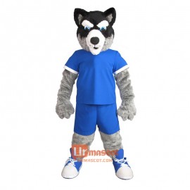 Husky Dog Custom Cartoon Mascot Costume