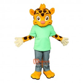 Hyper Kidz Boomerang Tiger Mascot Costume Cosplay Outfits