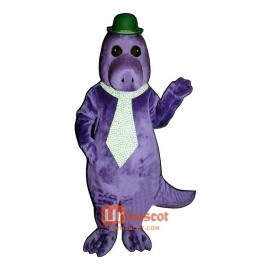 Jake The Saurus Hat Tie Cartoon Costume Mascot