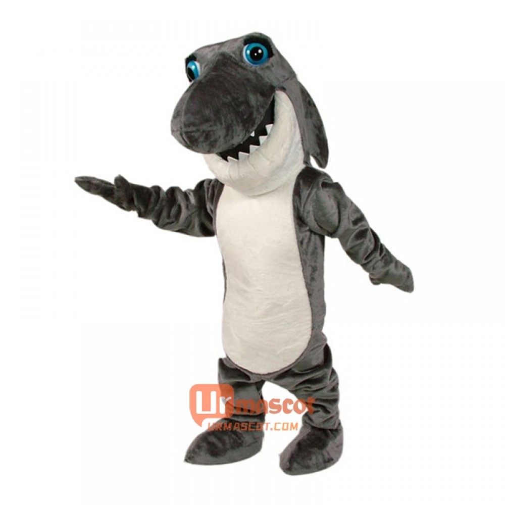 Johnny Jaws Cartoon Costume Mascot