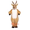 Jolly Reindeer Cartoon Costume Mascot