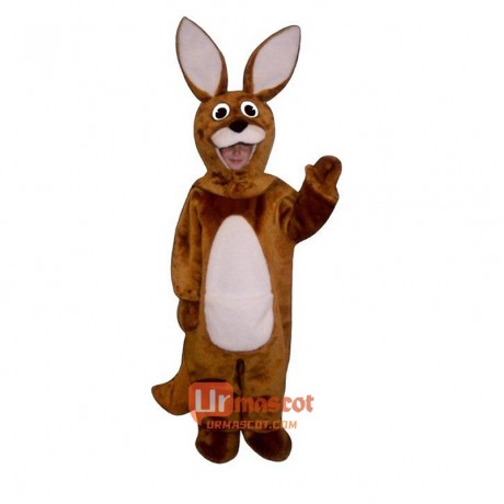 Kangaroo Cartoon Costume Mascot