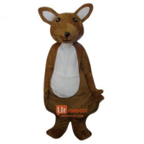 Kangaroo Cartoon Mascot Costume Plush with Mask