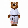 Karate bear Mascot Costume Cosplay Outfits