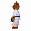 Karate bear Mascot Costume Cosplay Outfits