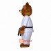 Karate bear Mascot Costume Cosplay Outfits