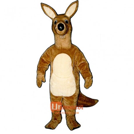 Kenny Kangaroo Cartoon Costume Mascot