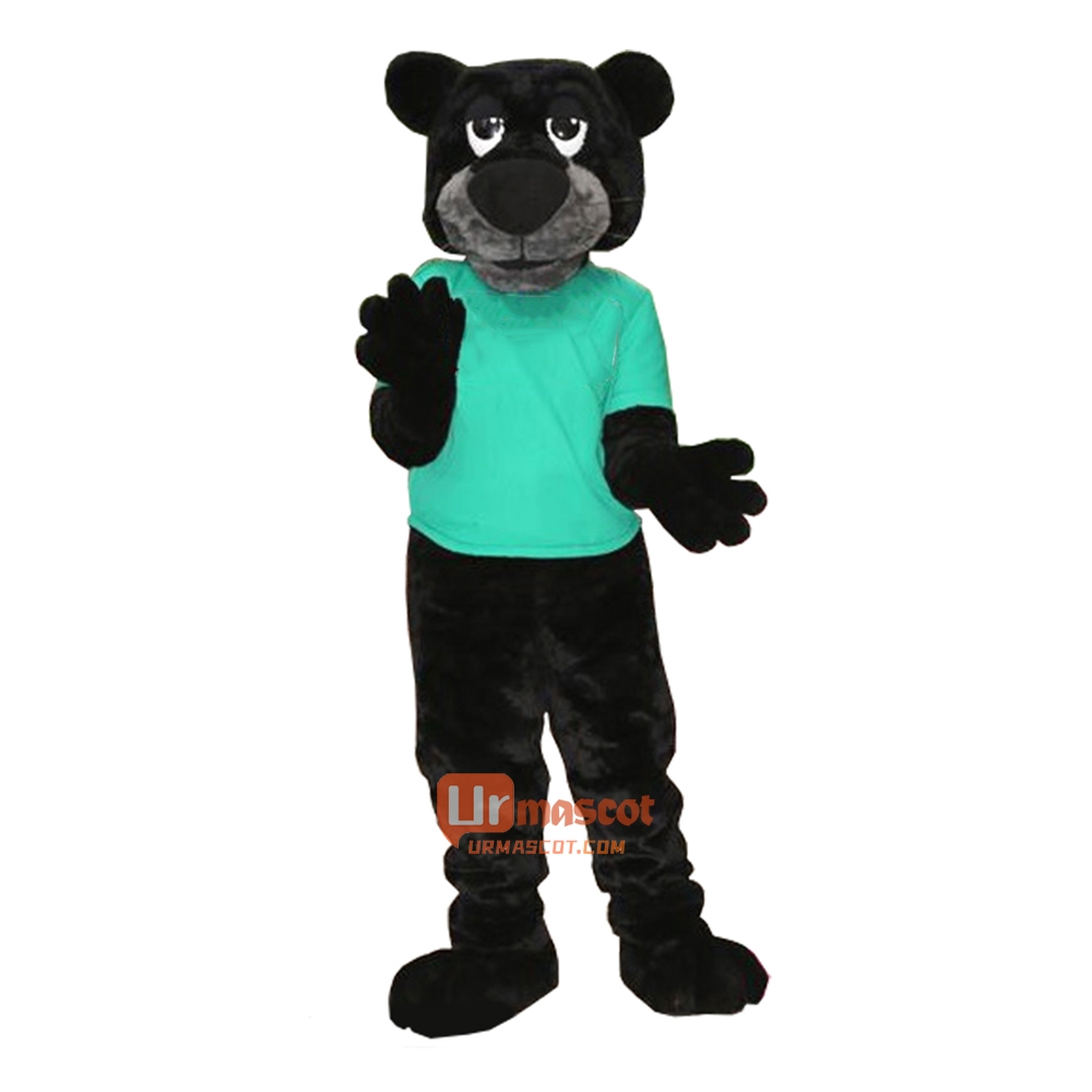 Knight the Panther Custom Cartoon Mascot Costume