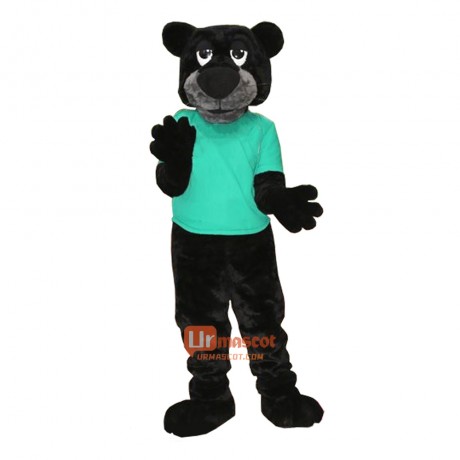 Knight the Panther Custom Cartoon Mascot Costume