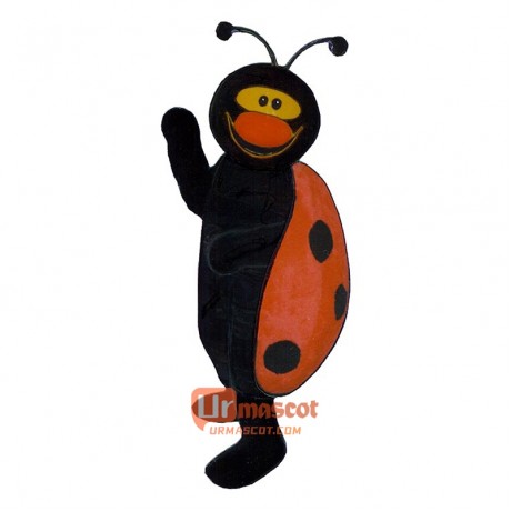 Lady Bug Cartoon Costume Mascot