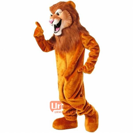 Lancelot Lion Cartoon Mascot Costume