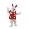 Las Vegas Rabbit Cartoon Mascot Costume Plush with Mask