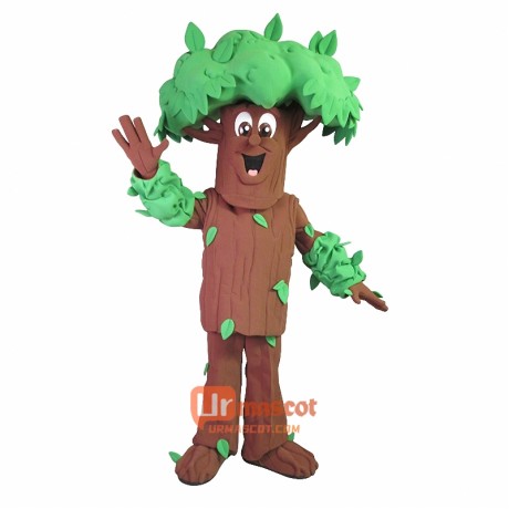 Leafy the Tree Custom Cartoon Mascot Costume