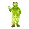 Leaping Frog Mascot Cartoon Costume