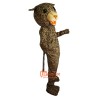 Leopard Panther Cartoon Mascot Costume Plush with Mask