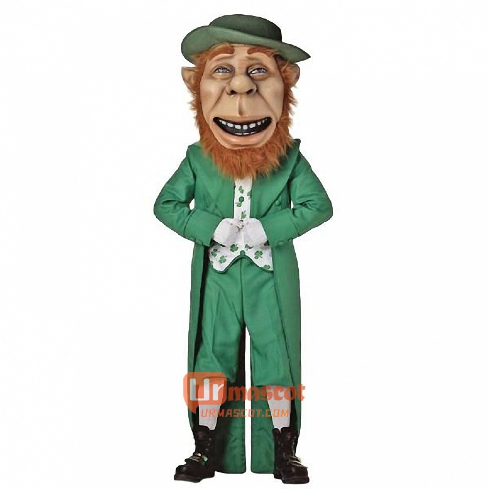 Leprechaun Cartoon Mascot Costume
