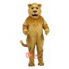 Leslie Lion Cartoon Costume Mascot