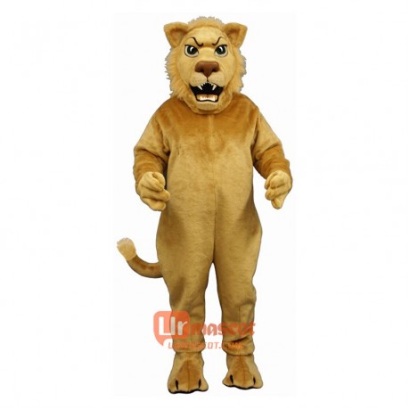 Leslie Lion Cartoon Costume Mascot