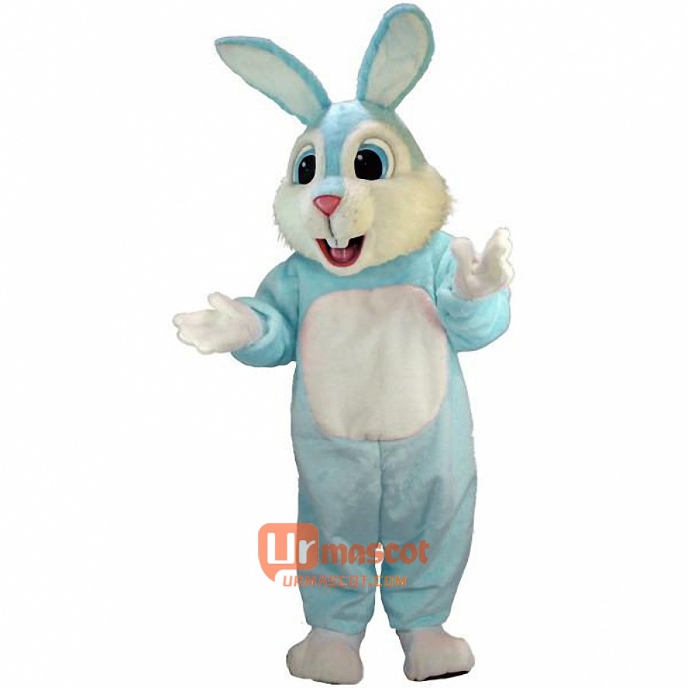 Light Blue Rabbit Lightweight Cartoon Mascot Costume Cosplay Outfits