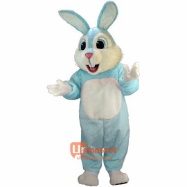 Light Blue Rabbit Lightweight Cartoon Mascot Costume Cosplay Outfits