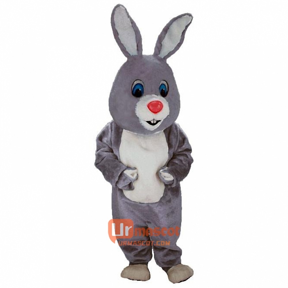 Light Grey Rabbit Lightweight Cartoon Mascot Costume Cosplay Outfits