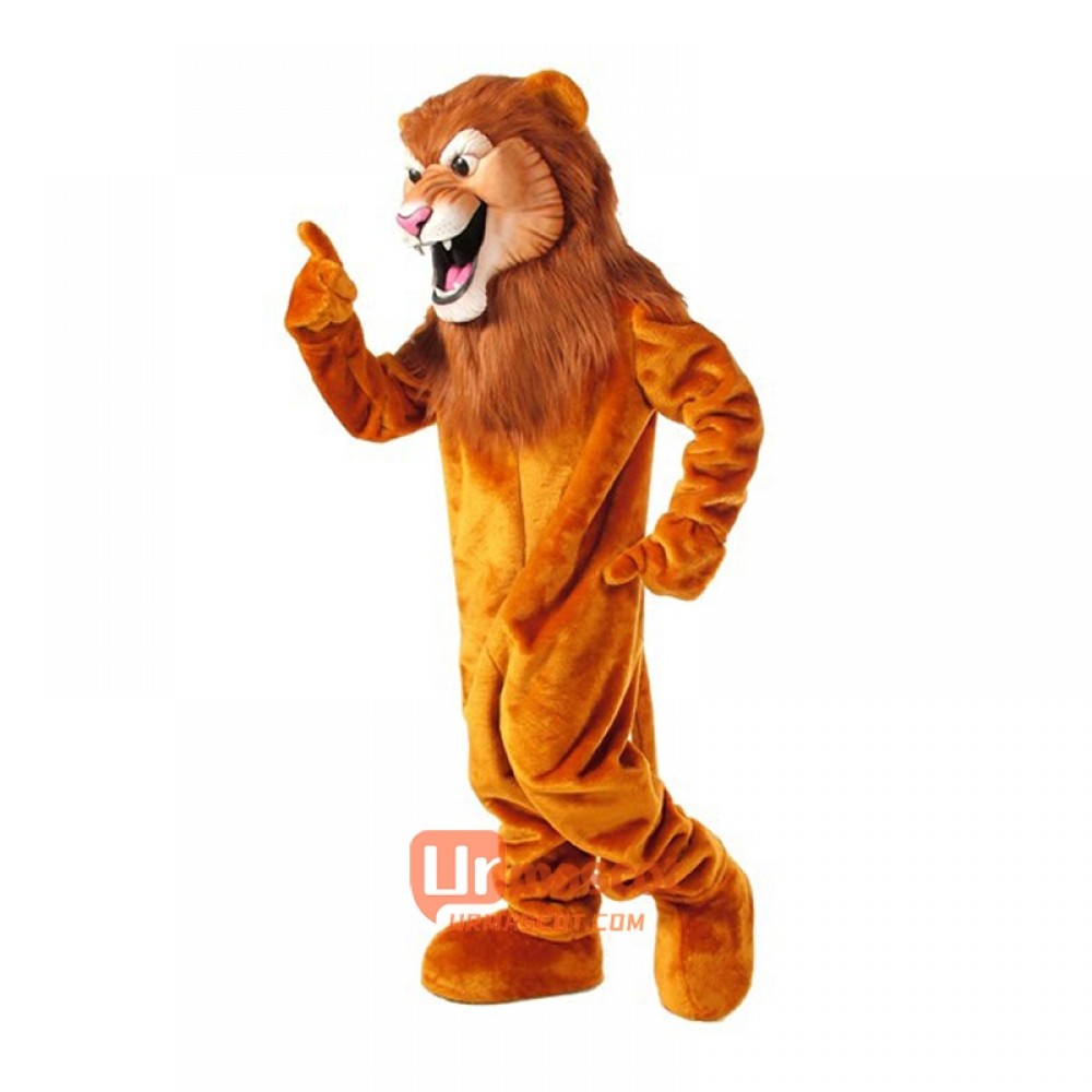 Lion Cartoon Costume Mascot