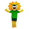Lion Cartoon Mascot Costume Plush with Mask