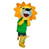 Lion Cartoon Mascot Costume Plush with Mask