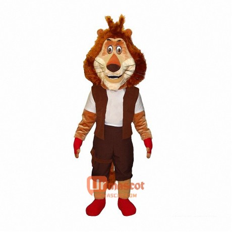 Lion Max Mascot Costume Cosplay Outfits