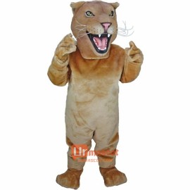 Lioness Cartoon Mascot Costume