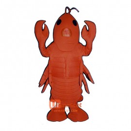 Lobster Cartoon Costume Mascot