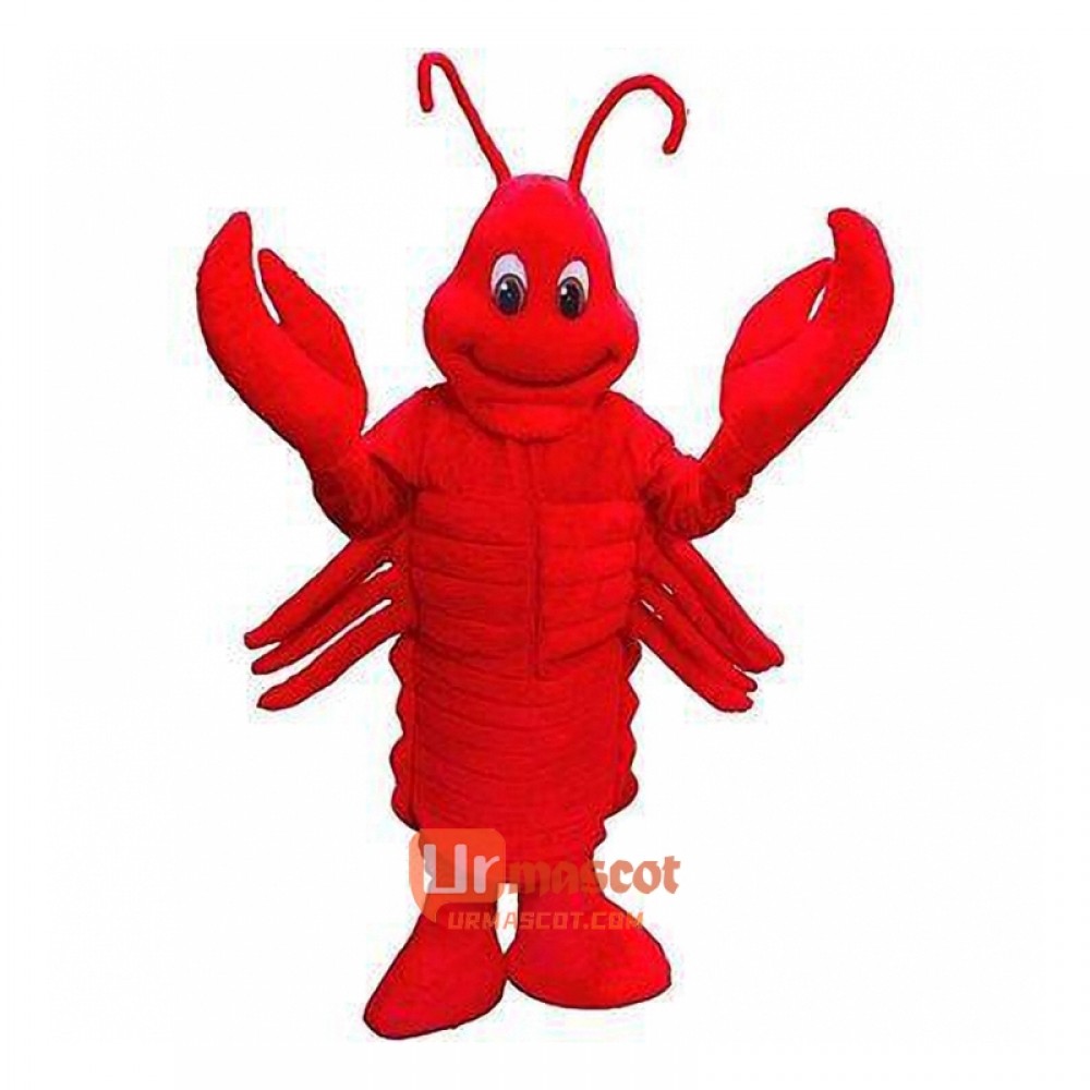 Lobster Cartoon Mascot Costume