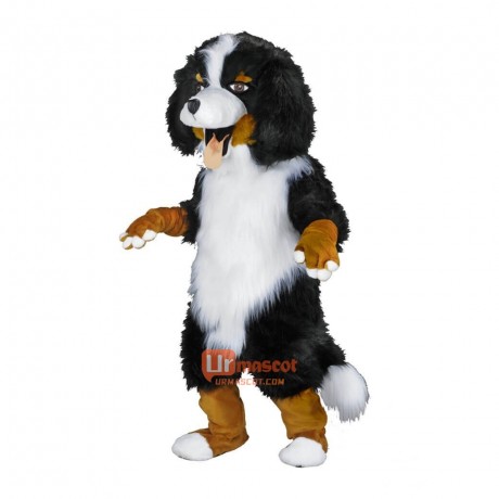 Long Plush Dog Custom Cartoon Mascot Costume
