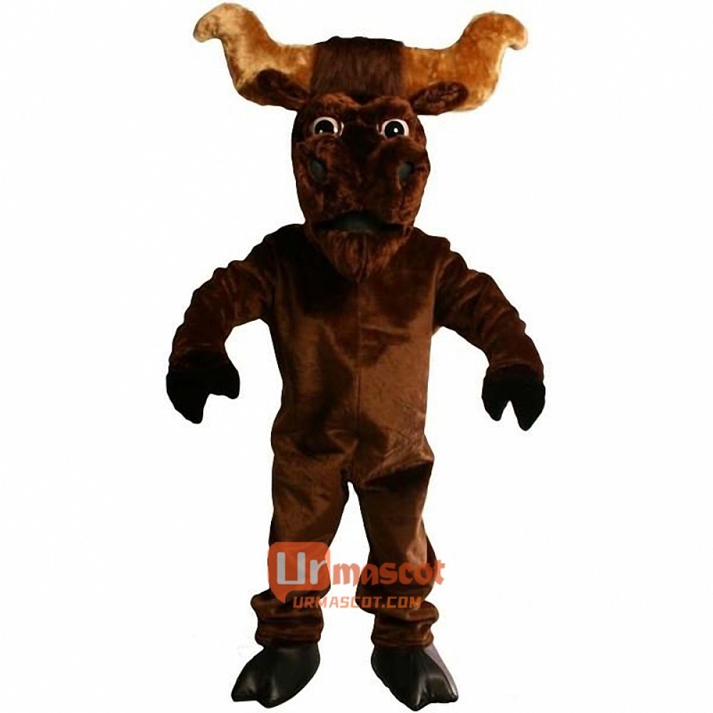 Longhorn Cartoon Mascot Costume
