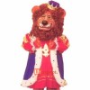 Louie Lion Cartoon Mascot Costume