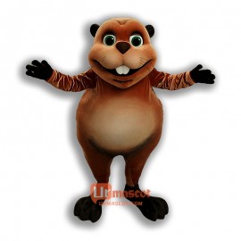 Lovely Beaver Mascot Costume Cosplay Outfits