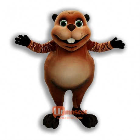 Lovely Beaver Mascot Costume Cosplay Outfits