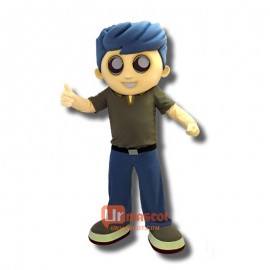 Lovely Boy Cartoon Mascot Costume Cosplay Outfits