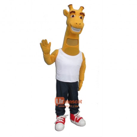 Lovely Giraffe Mascot Costume Cosplay Outfits