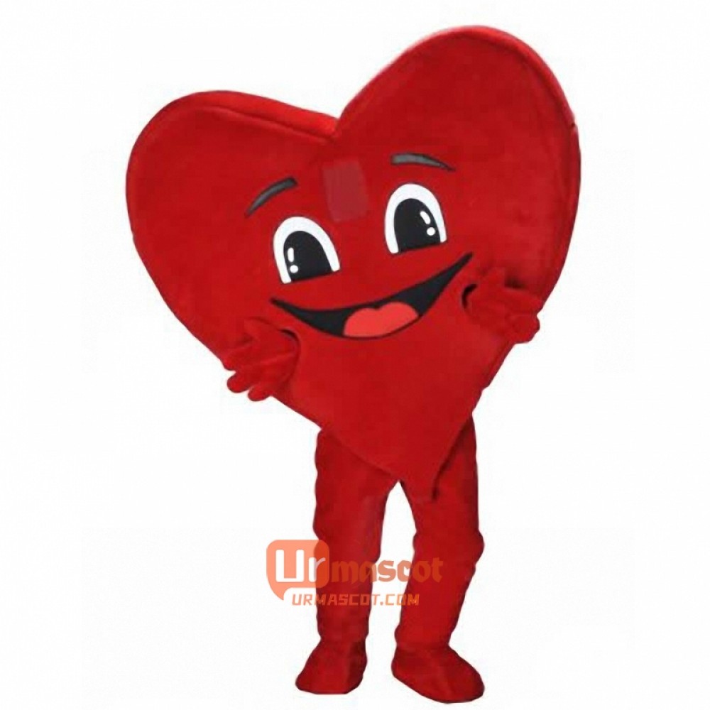 Lovely Heart Custom Cartoon Mascot Costume