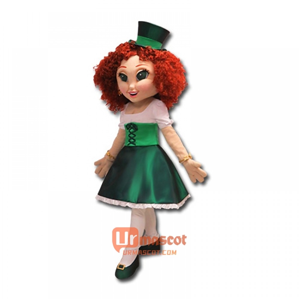 Lovely Leprechaun Cartoon Mascot Costume Cosplay Outfits