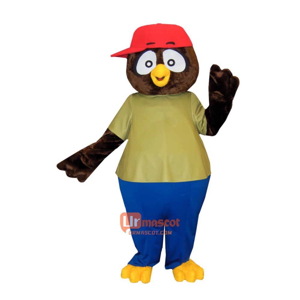 Lovely Owl Cartoon Mascot Costume