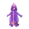 Lovely Purple Dragon Dinosaur Mascot Cartoon Costume