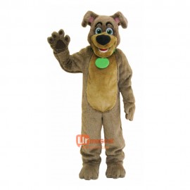 Lovely Rufus Dog Cartoon Mascot Costume