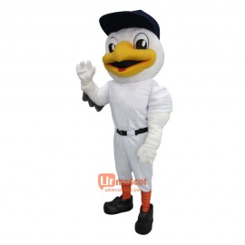 Lovely Seagull Cartoon Mascot Costume