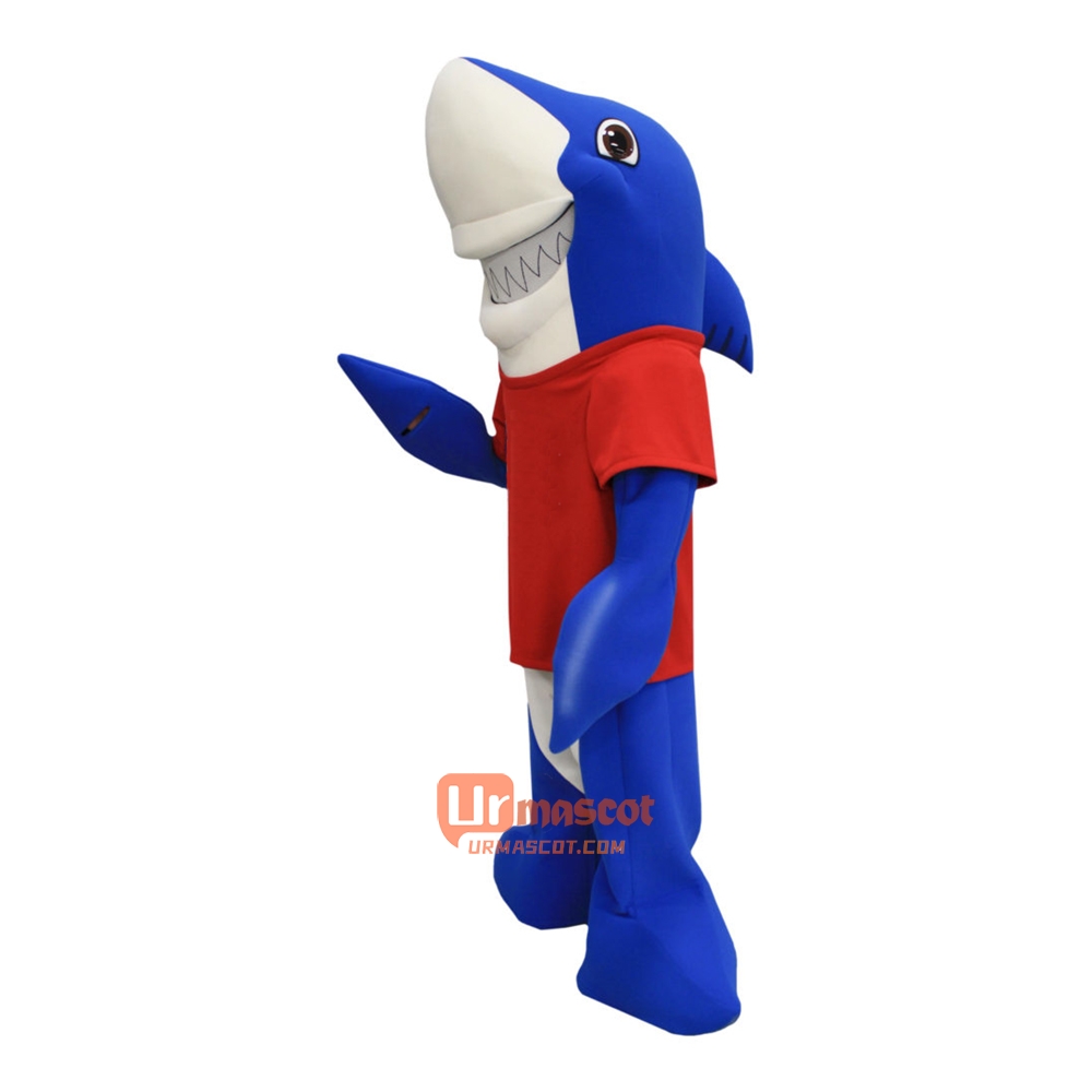Lovely Shark Cartoon Mascot Costume